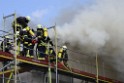 Dachstuhlbrand Koeln Poll Geislarerstr P200